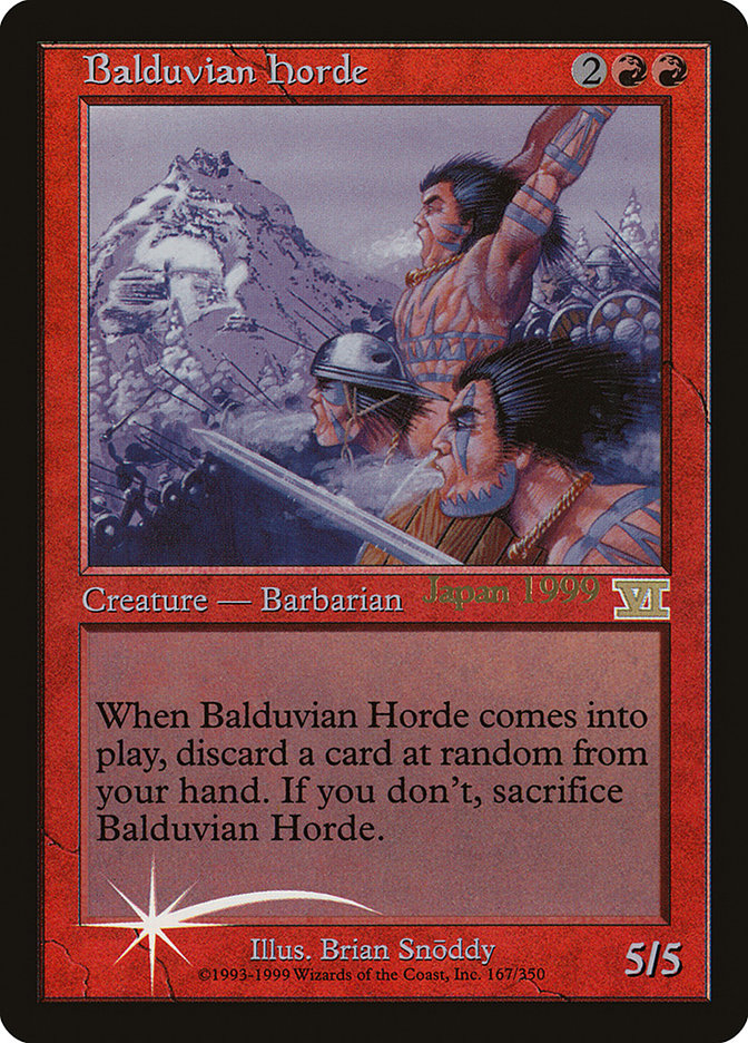 Balduvian Horde (Worlds) [World Championship Promos] | Tacoma Games