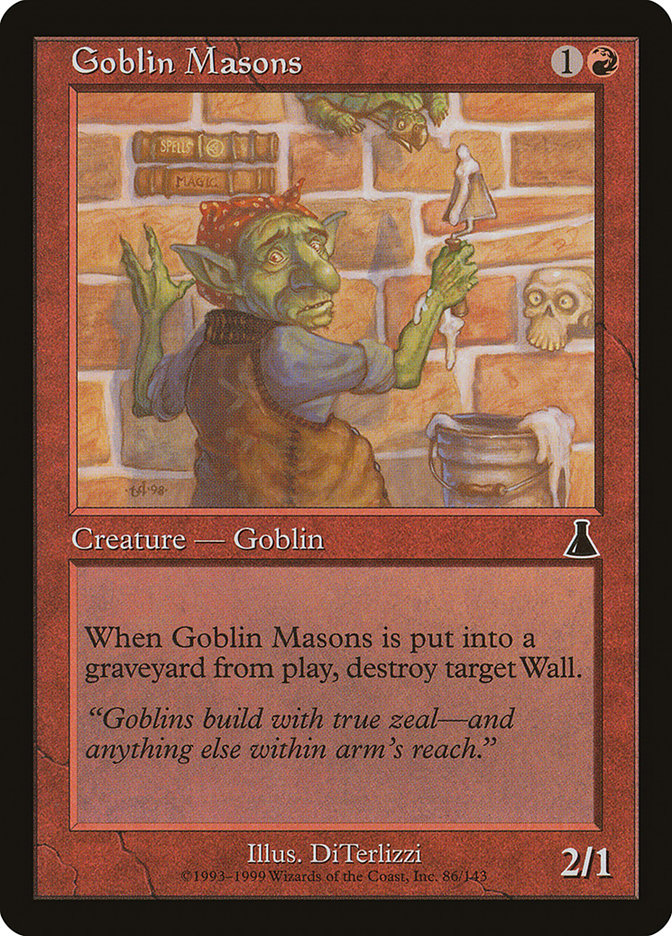 Goblin Masons [Urza's Destiny] | Tacoma Games