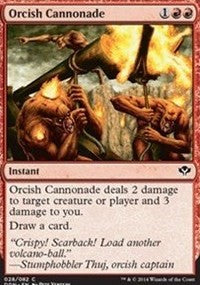 Orcish Cannonade [Duel Decks: Speed vs. Cunning] | Tacoma Games