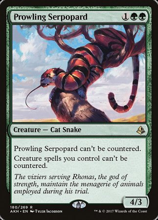 Prowling Serpopard [Amonkhet] | Tacoma Games