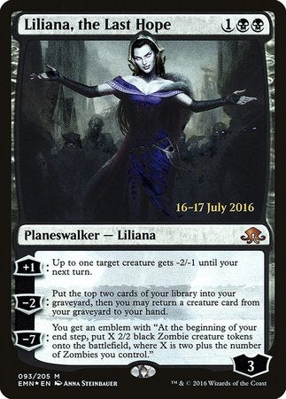 Liliana, the Last Hope [Eldritch Moon Promos] | Tacoma Games