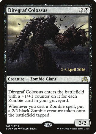 Diregraf Colossus [Shadows over Innistrad Promos] | Tacoma Games