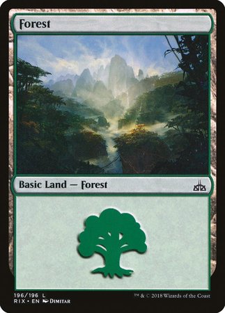 Forest [Rivals of Ixalan] | Tacoma Games