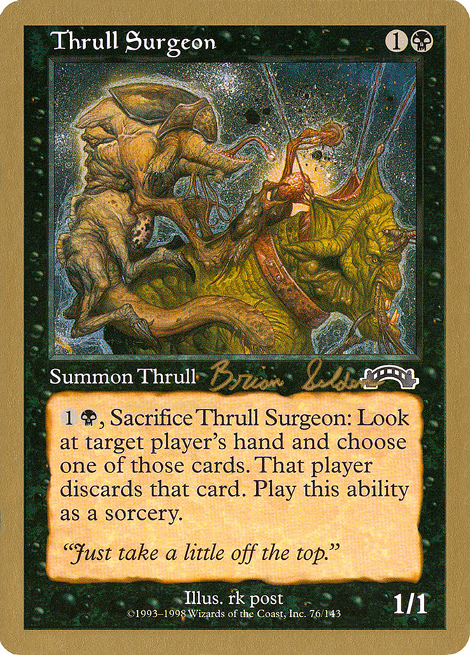 Thrull Surgeon (Brian Selden) [World Championship Decks 1998] | Tacoma Games