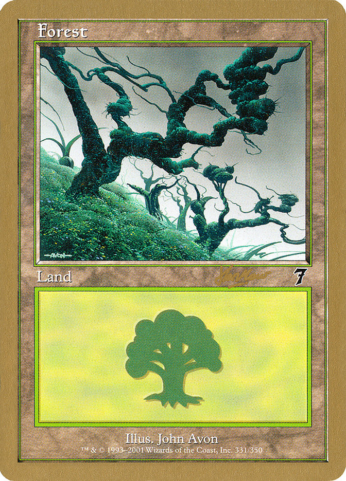 Forest (shh331) (Sim Han How) [World Championship Decks 2002] | Tacoma Games