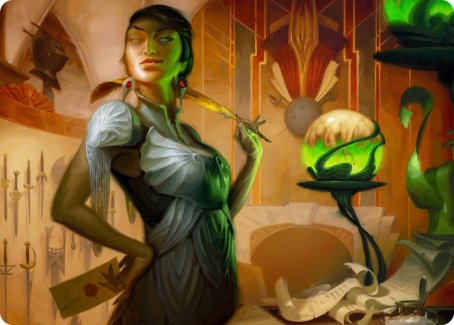 Mari, the Killing Quill Art Card [Streets of New Capenna Art Series] | Tacoma Games