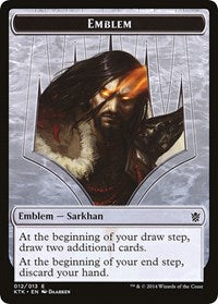 Emblem - Sarkhan, the Dragonspeaker [Khans of Tarkir Tokens] | Tacoma Games