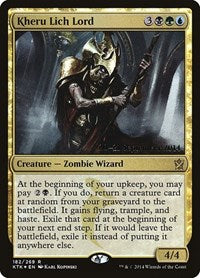 Kheru Lich Lord [Khans of Tarkir Promos] | Tacoma Games