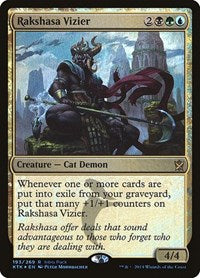 Rakshasa Vizier [Khans of Tarkir Promos] | Tacoma Games