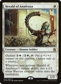 Herald of Anafenza [Khans of Tarkir Promos] | Tacoma Games