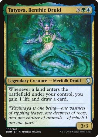 Tatyova, Benthic Druid [Dominaria] | Tacoma Games