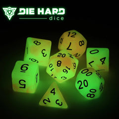 Die Hard - RPG Set - Glow-in-the-Dark - Alchemist's Fire | Tacoma Games