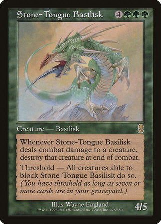 Stone-Tongue Basilisk [Odyssey] | Tacoma Games