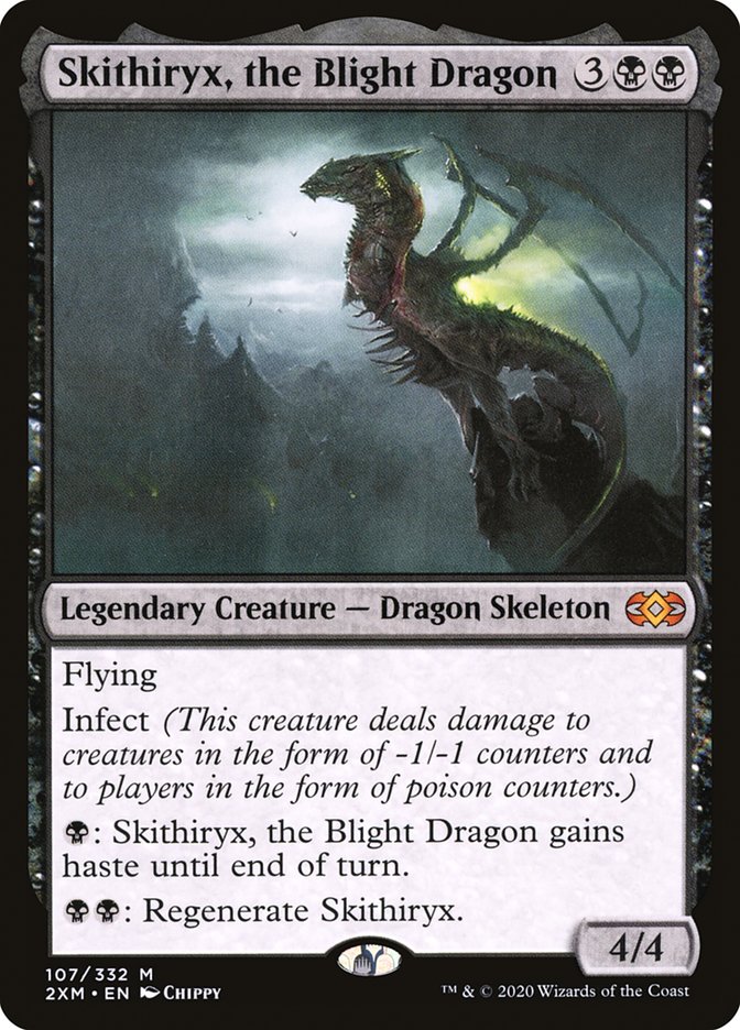 Skithiryx, the Blight Dragon [Double Masters] | Tacoma Games