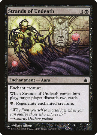 Strands of Undeath [Ravnica: City of Guilds] | Tacoma Games