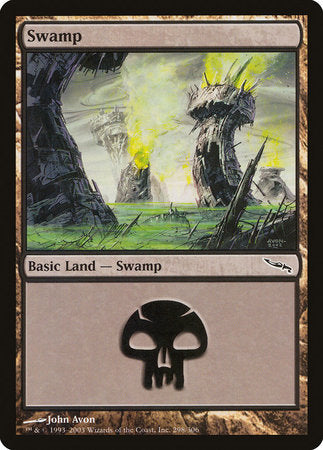 Swamp (298) [Mirrodin] | Tacoma Games