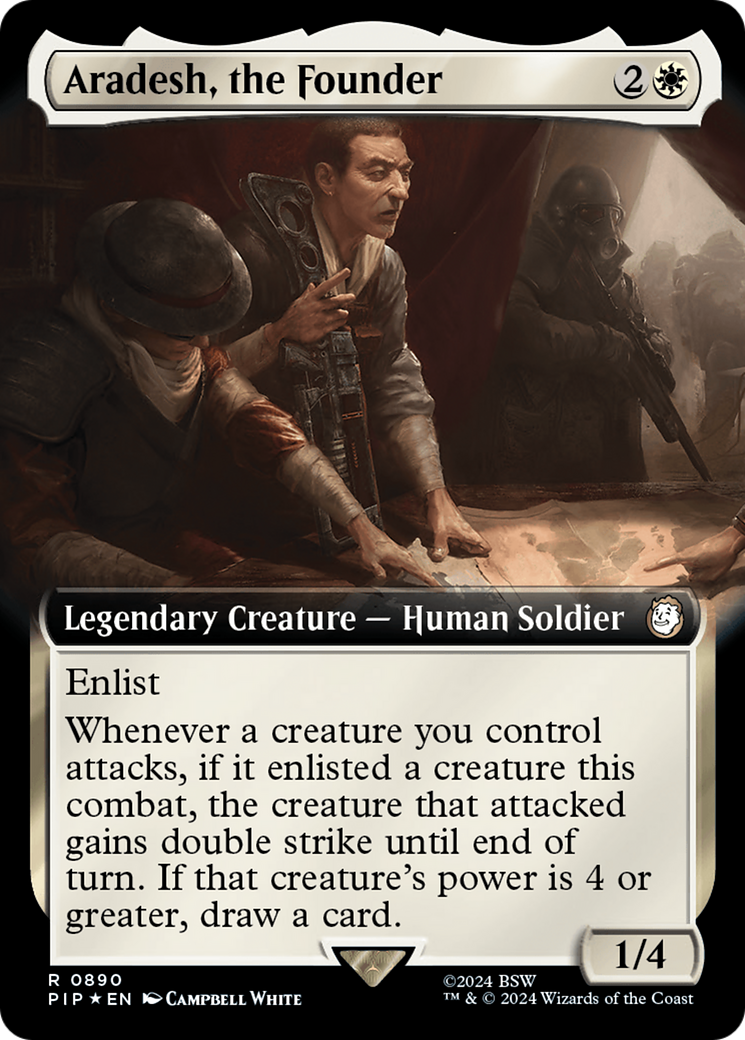 Aradesh, the Founder (Extended Art) (Surge Foil) [Fallout] | Tacoma Games