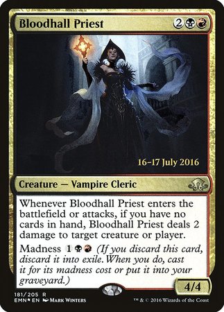 Bloodhall Priest [Eldritch Moon Promos] | Tacoma Games