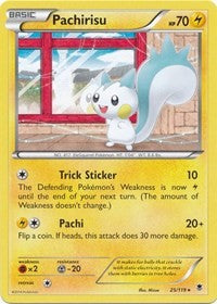 Pachirisu (25) [XY - Phantom Forces] | Tacoma Games