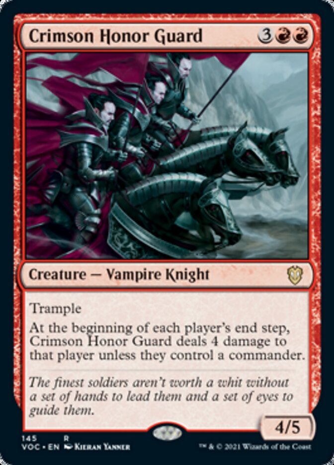 Crimson Honor Guard [Innistrad: Crimson Vow Commander] | Tacoma Games