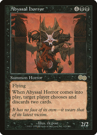 Abyssal Horror [Urza's Saga] | Tacoma Games