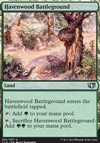 Havenwood Battleground [Commander 2014] | Tacoma Games