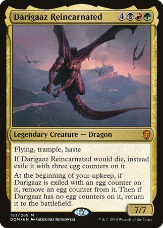 Darigaaz Reincarnated [Dominaria] | Tacoma Games