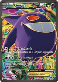 Gengar EX (114 Full Art) (114) [XY - Phantom Forces] | Tacoma Games