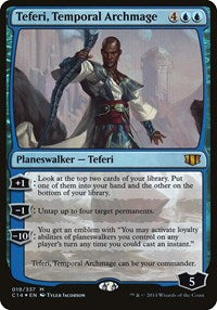 Teferi, Temporal Archmage (Commander 2014) [Commander 2014 Oversized] | Tacoma Games