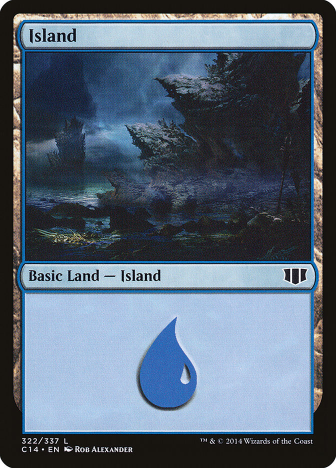 Island (322) [Commander 2014] | Tacoma Games