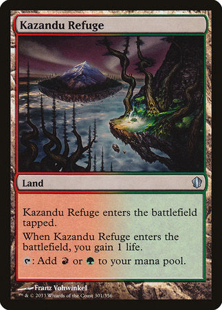 Kazandu Refuge [Commander 2013] | Tacoma Games