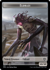Soldier (017) // Eldrazi Double-Sided Token [Phyrexia: All Will Be One Commander Tokens] | Tacoma Games