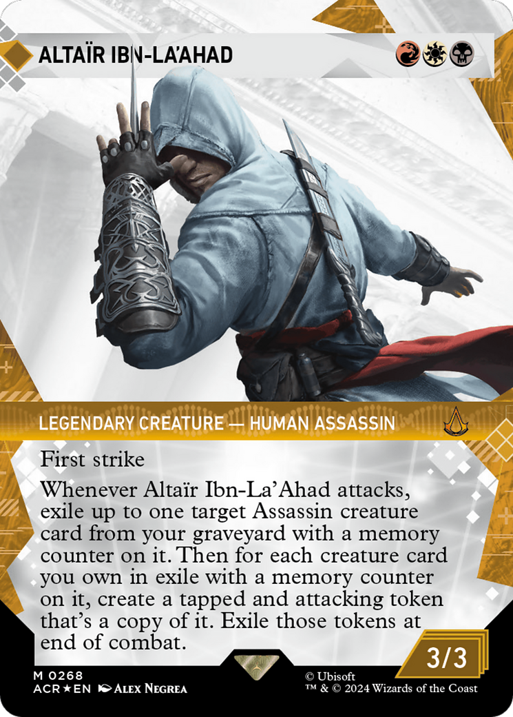 Altair Ibn-La'Ahad (Showcase) (Textured Foil) [Assassin's Creed] | Tacoma Games