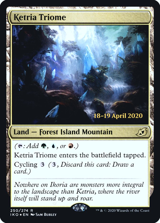 Ketria Triome  [Ikoria: Lair of Behemoths Prerelease Promos] | Tacoma Games