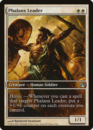 Phalanx Leader [Theros Promos] | Tacoma Games