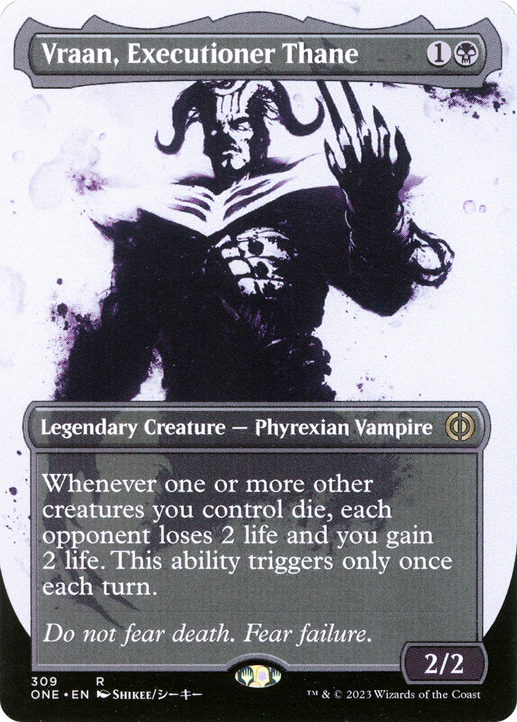 Vraan, Executioner Thane (Borderless Ichor) [Phyrexia: All Will Be One] | Tacoma Games