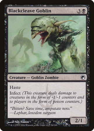 Blackcleave Goblin [Scars of Mirrodin] | Tacoma Games