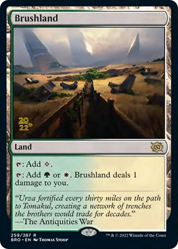 Brushland [The Brothers' War: Prerelease Promos] | Tacoma Games