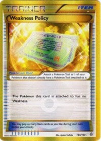 Weakness Policy (164 Secret Rare) (164) [XY - Primal Clash] | Tacoma Games