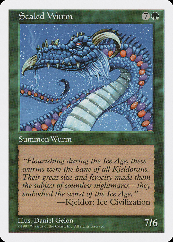 Scaled Wurm [Fifth Edition] | Tacoma Games