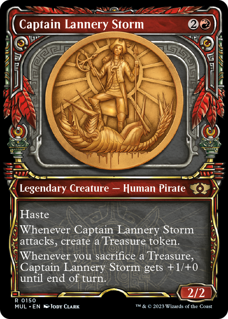 Captain Lannery Storm (Halo Foil) [Multiverse Legends] | Tacoma Games
