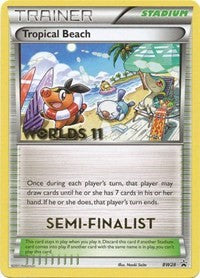 Tropical Beach (Semi Finalist) (BW28) [Black and White Promos] | Tacoma Games