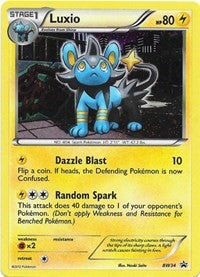 Luxio (Cracked Ice Holo) (BW34) [Black and White Promos] | Tacoma Games