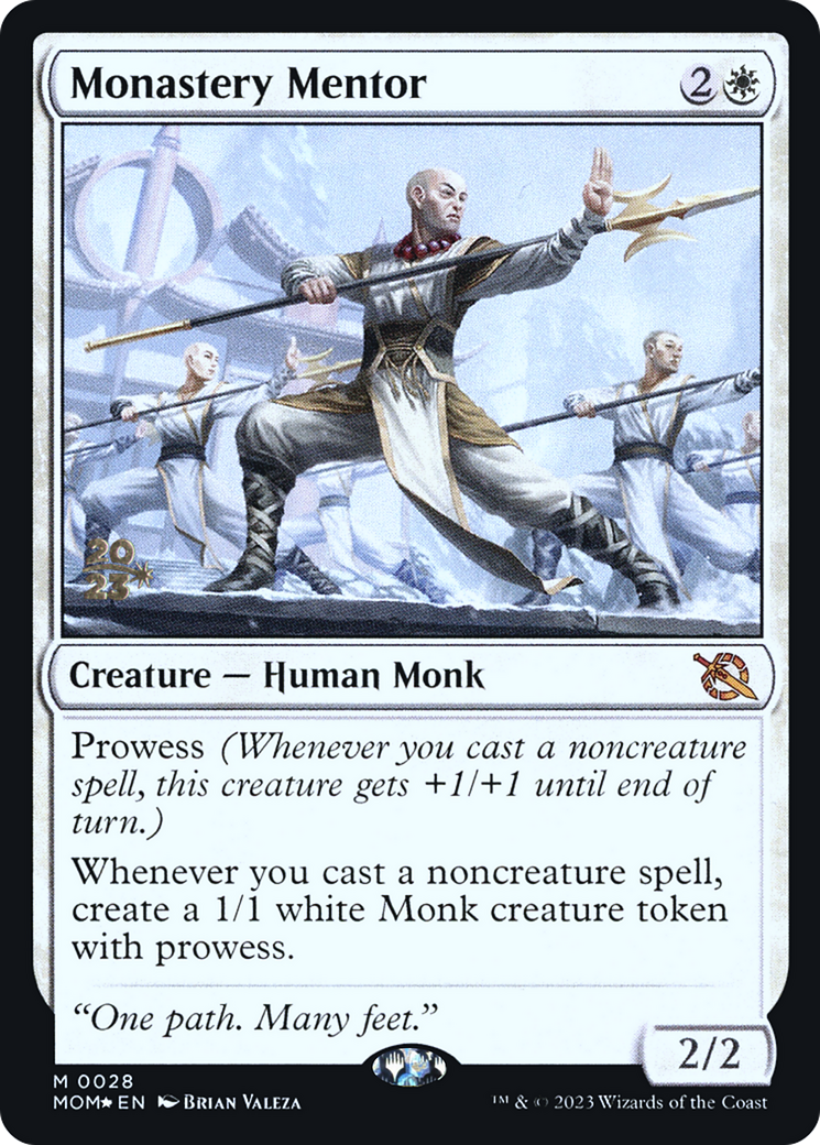 Monastery Mentor [March of the Machine Prerelease Promos] | Tacoma Games