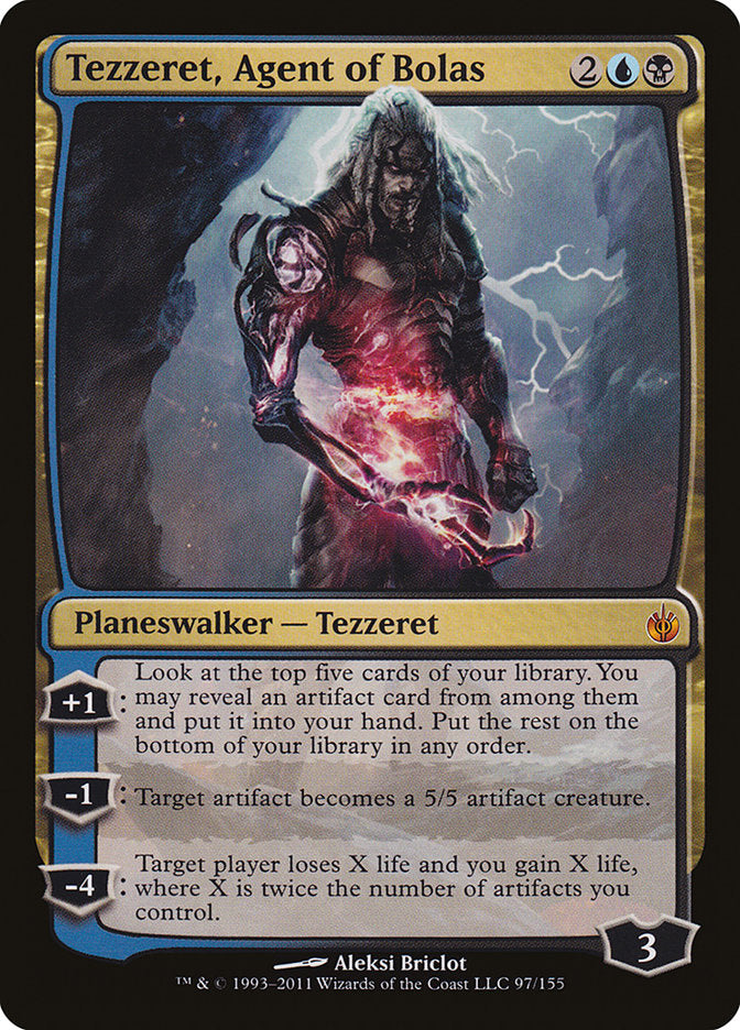 Tezzeret, Agent of Bolas [Mirrodin Besieged] | Tacoma Games