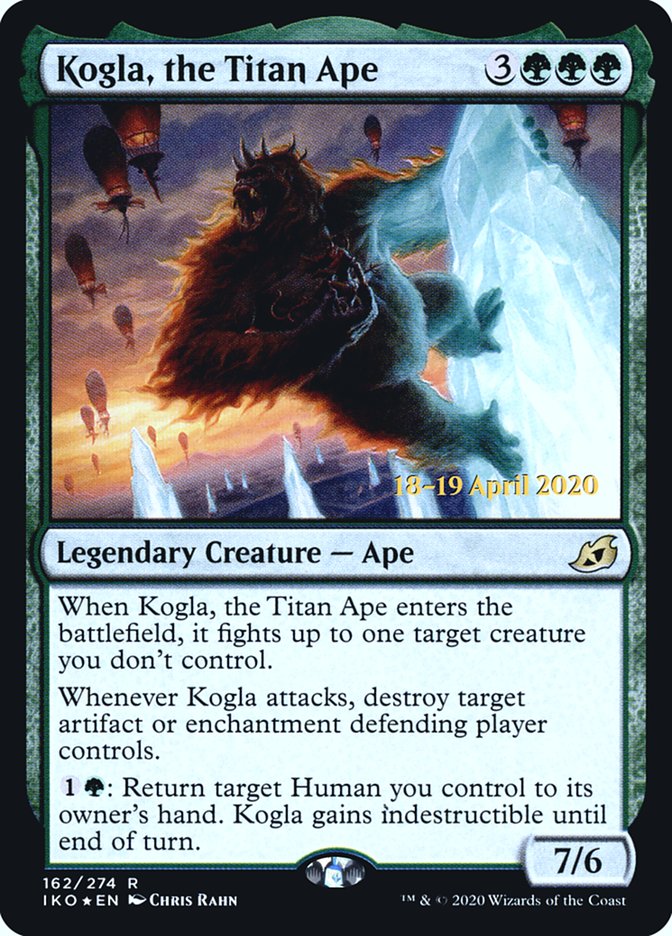 Kogla, the Titan Ape  [Ikoria: Lair of Behemoths Prerelease Promos] | Tacoma Games