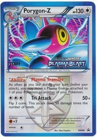 Porygon-Z (Team Plasma)(Staff Prerelease) (BW84) [Black and White Promos] | Tacoma Games