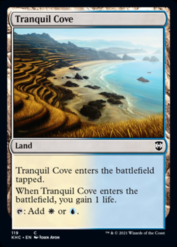 Tranquil Cove [Kaldheim Commander] | Tacoma Games