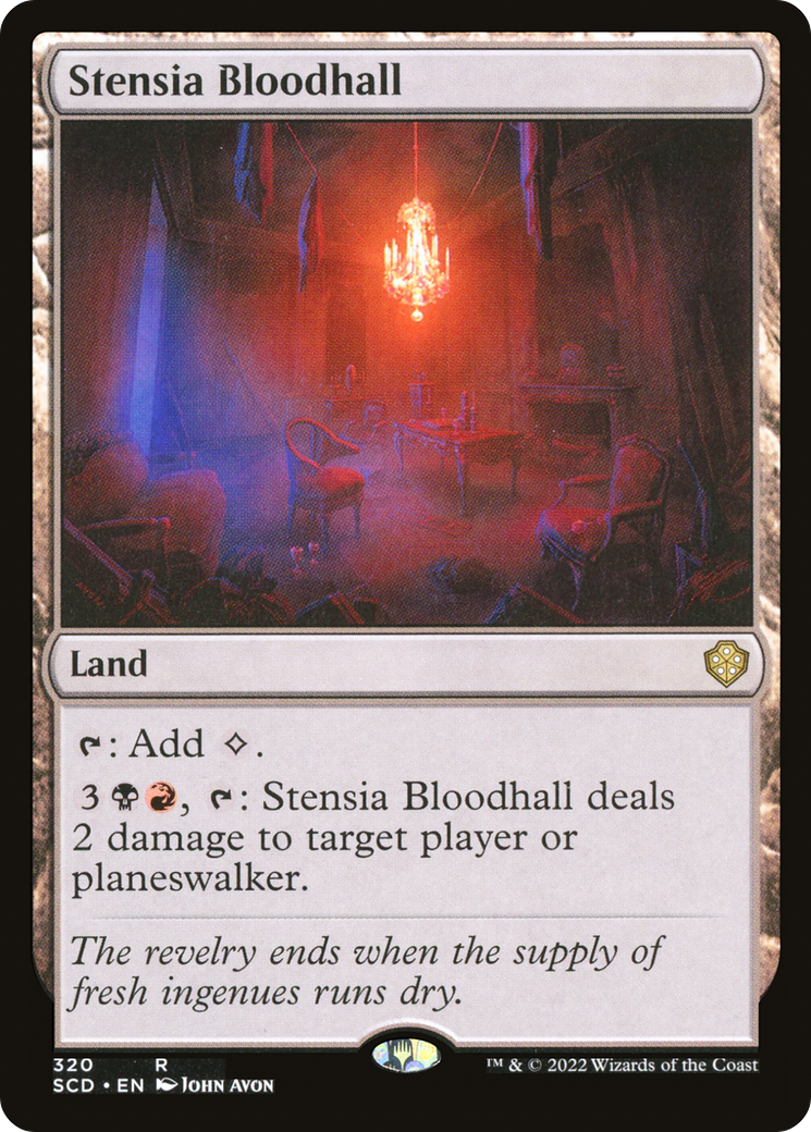 Stensia Bloodhall [Starter Commander Decks] | Tacoma Games