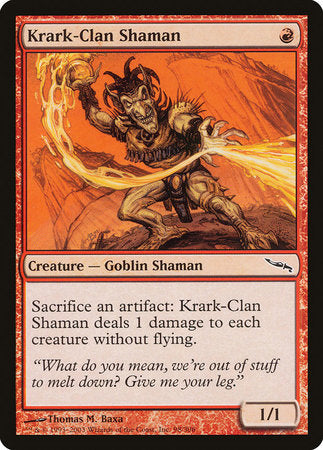 Krark-Clan Shaman [Mirrodin] | Tacoma Games